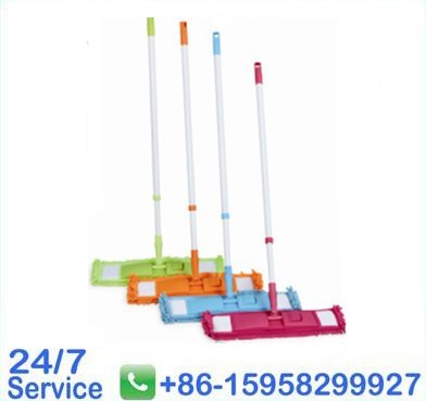 Any Color Chenille Head Material Floor Cleaning Mops With Handle 70 / 130cm - Bn5001