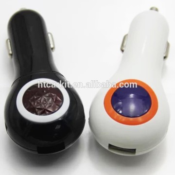 Creative design diamond shaped 3 usb car charger triple USB car charger diamond multi port auto charger for smart device