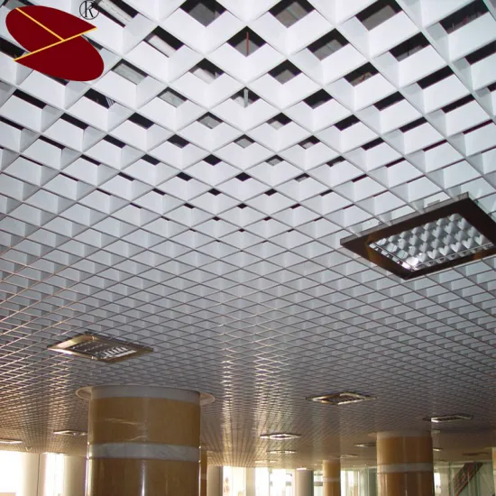 Decorative aluminum roof ceiling grid for project