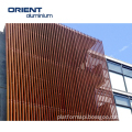 Hot Sale Wood Grain Aluminum Strip for Facade Cladding