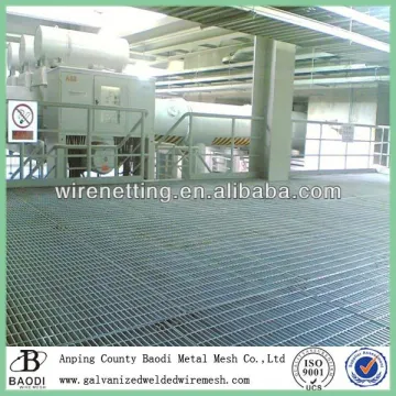 Factory welded carbon iron checker plate grating