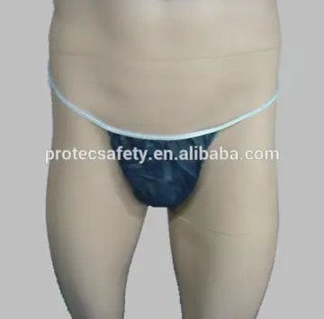 Disposable g-string for men, non woven men's g-string