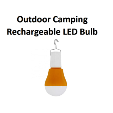 LED rechargeable emergency bulb