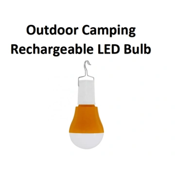 Lampe LED Portable Rechargeable Par USB, Lumière D'Urgence