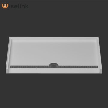 solid surface anti-slip ADA shower base