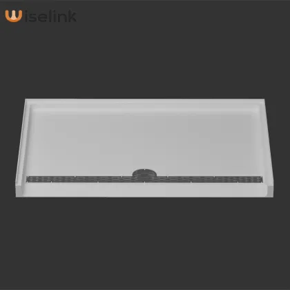 solid surface anti-slip ADA shower base