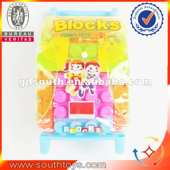 2013 market newly 28 pcs handcart building block
