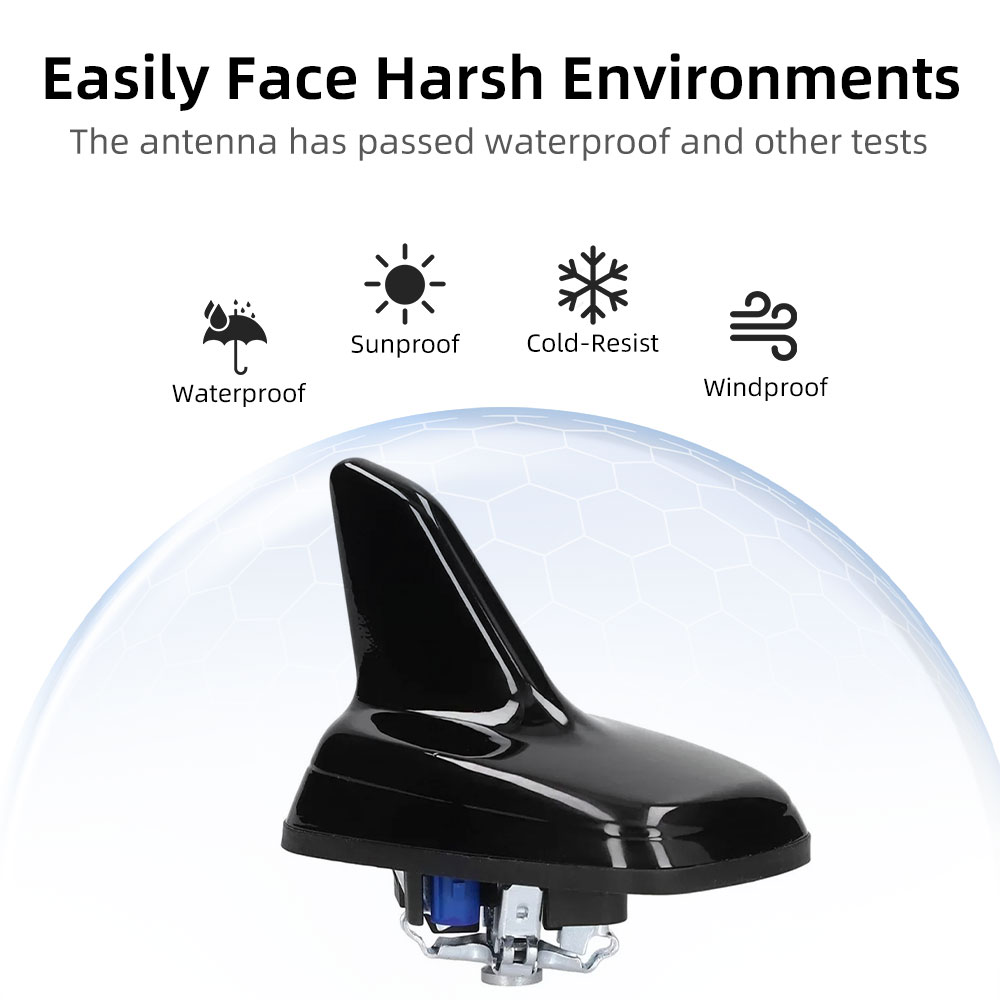 Car shark fin antenna 2