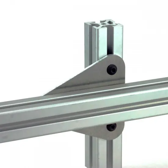 Anodized aluminum extrusion brackets for sale