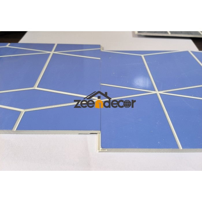 SPC Wall Panel SpaceOptimizing Profil Slim Perindustrian Meningkatkan Peningkatan Halangan Thermal Colorfast