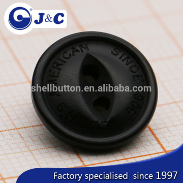 Customize size real ox horn buttons,2 holes natural horn buttons for coat