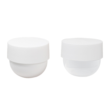 Wholesale 150ml Single Wall PP Plastic Cosmetic Cream Jar with Lid