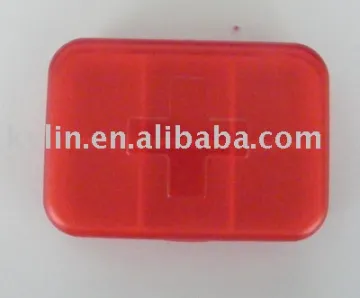 first aid box with 6 cabins