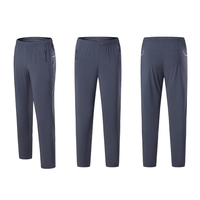 Men's Zipper Fly Sweatpants Jogger Pants