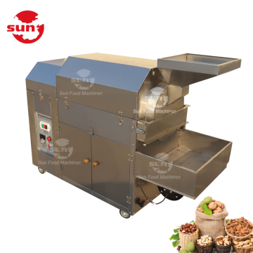 Mini Stainless Steel Electric Cashew Nut Roasting Machine for Small Scale Sunflower Seeds and Peanuts