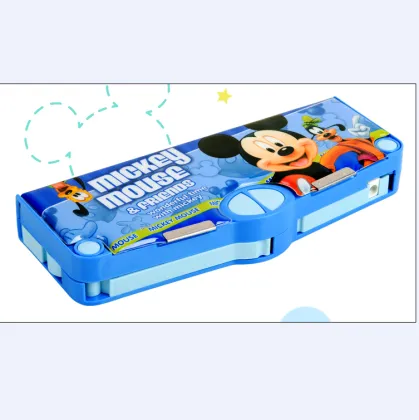 Cartoon Pencil Bag & Plastic Pencil Box