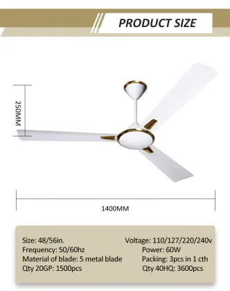 56 Inch AURA India Foucus Breeze Ceiling Fan