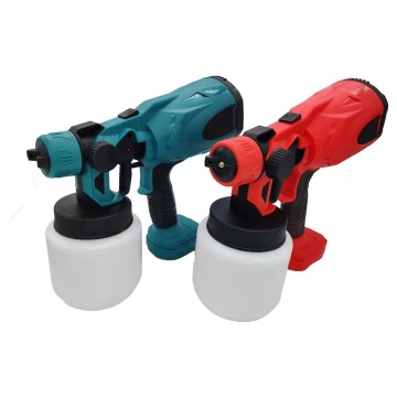 Cordless Plastic Paint Spray Gun for Car Wash and Painting