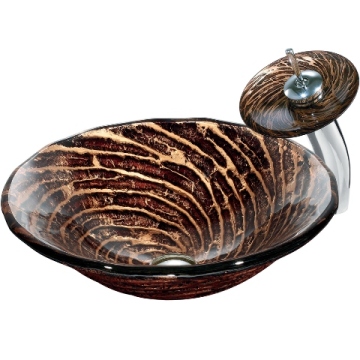 Wash Basin Glass BowlModern Bathroom Basin 4176