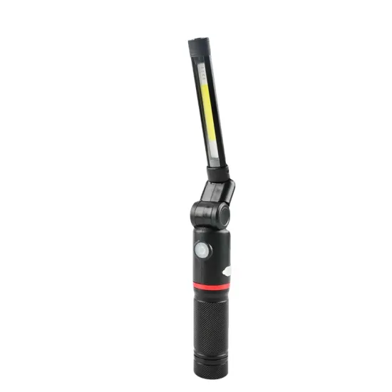 Portable Rechargeable COB LED Work Light with Battery Case: Your Reliable Illumination Companion for Remote Tasks