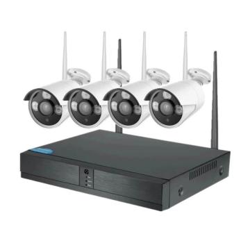 1080P Wireless Security System Kit - Video Surveillance WiFi CCTV Camera NVR Set (4CH)