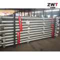 Soportes de acero solar galvanizado de alta resistencia