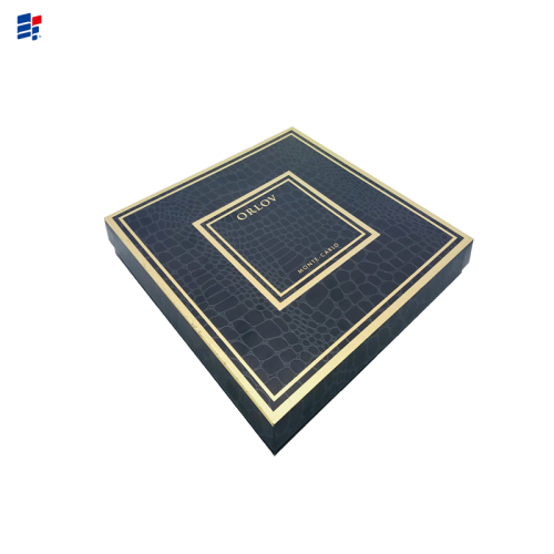 Black Square Face Care Product Paper Box