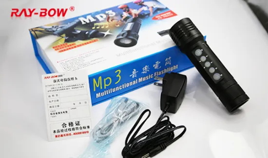 music flashlight MP3 player