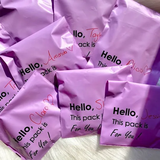 colored poly mailers shirt shipping bags