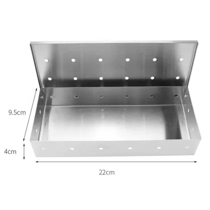 JinHaiYue Hot-Selling Stainless Steel BBQ Grill Smoker Box: Your Ultimate Outdoor Cooking Companion