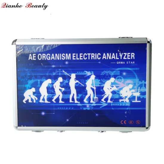 Hand touch magnetic analyzer quantum resonance scanning machine