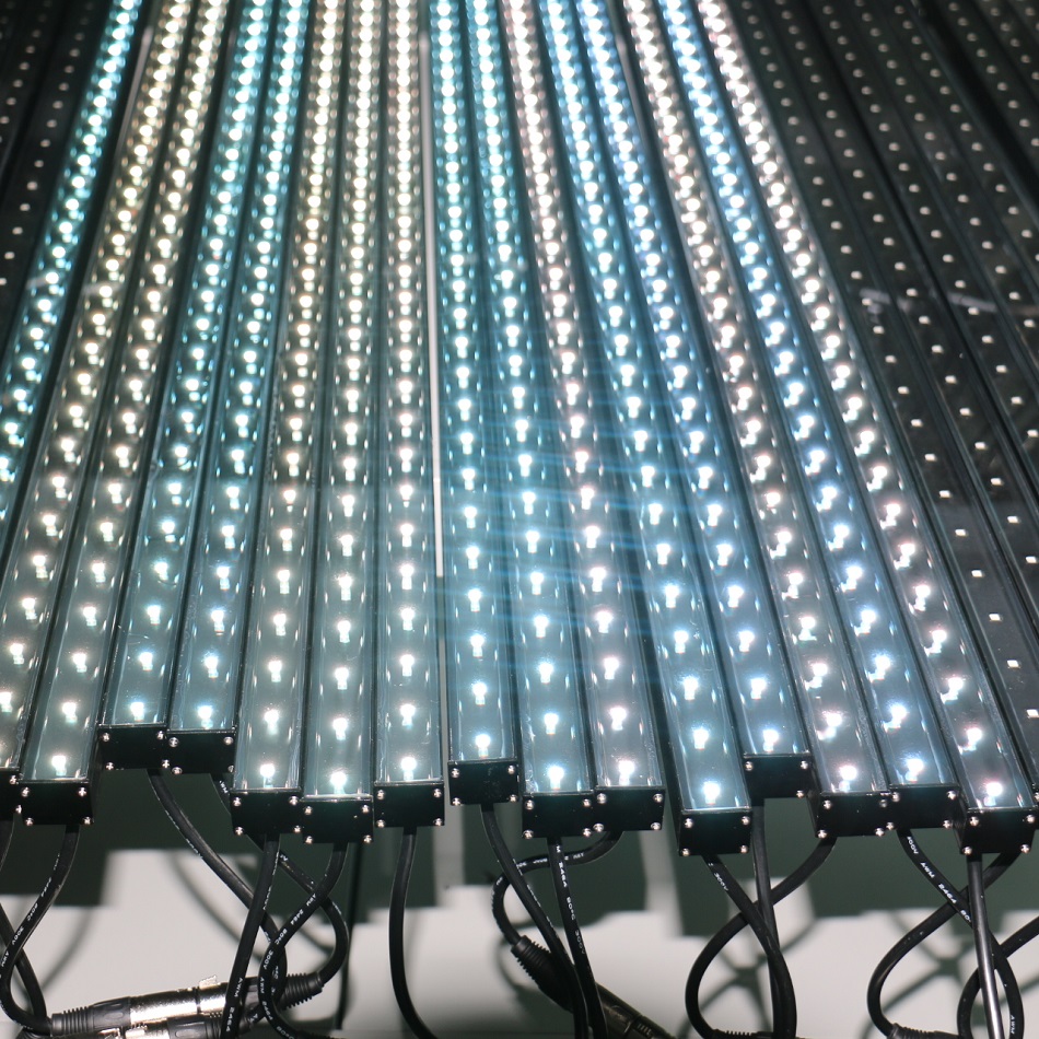 DMX RGB LED පික්සල් වීඩියෝ තීරු ආලෝකය