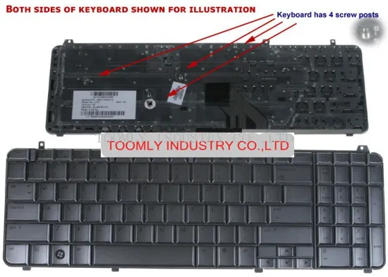 Laptop Keyboard Hp Pavilion Dv6 Series Dv6, Dv6t, Dv6t-1000, Dv6-1000,dv6-1001, 511885-001