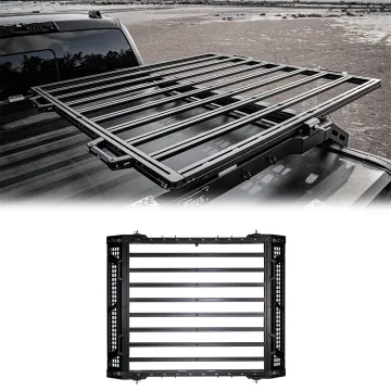 Multifunctional Eois Pickup Aluminum Alloy Bed Rack and Tail Box Expansion for F150 Tundra Ram