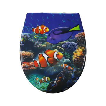 Duroplast Woilet Seat Soft Close Rapide Release (Clownfish)