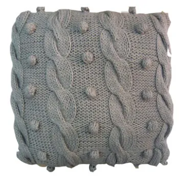 Chunky Cable Hand Knit Throw