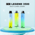 Ene Legend 3500 퍼프 일회용 vape 키트 아일랜드