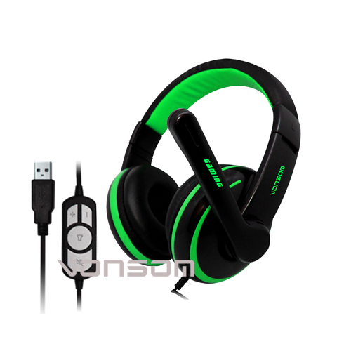 2014 New Design Wired Gaming Headset