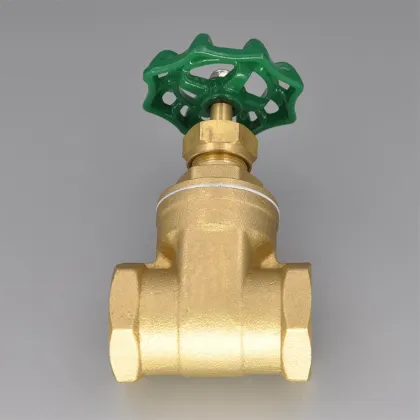 high performance kitz gate valve with green wheel handle