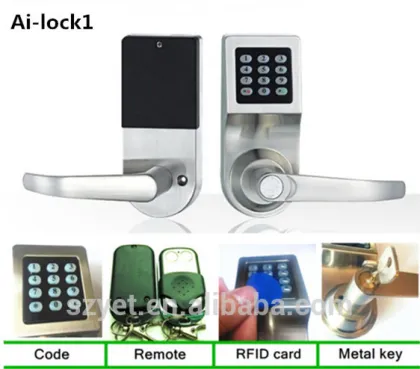 wireless remote control passport smart door lock