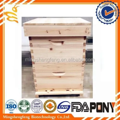 8 Frames Langstroth Bee hive Two Layer Hive