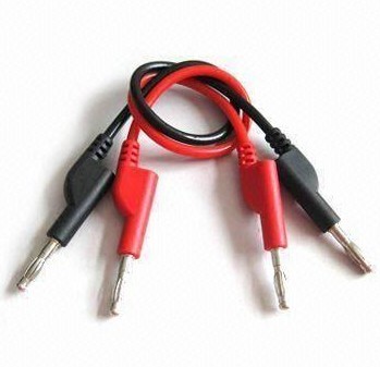 4mm Test Leads With 15A Rated Current and 100cm Length