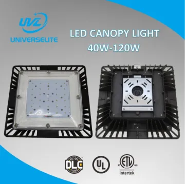 Canopy light ceiling mount led lighting 40w-120w IP65 led gas station light