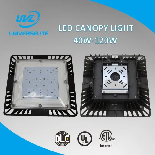 Canopy light ceiling mount led lighting 40w-120w IP65 led gas station light