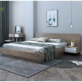 Cadre de lit en bois massif king size pour matelas