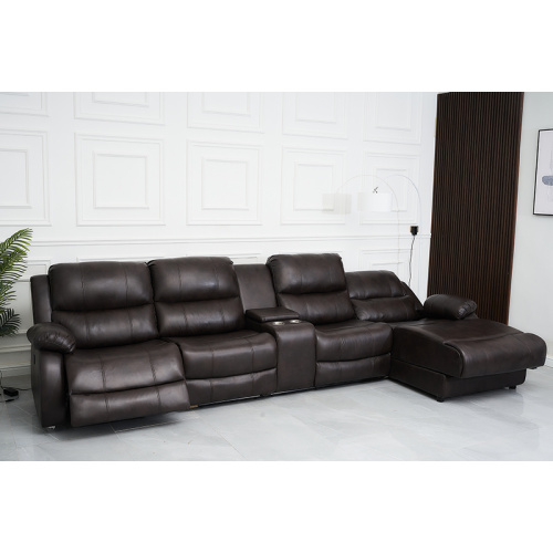 Electric L Shape Recliner Sofa Set