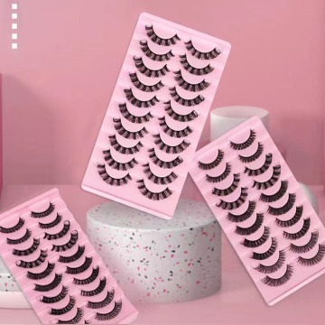 Russian Strip Eyelashes D Curl - Vegan, Cruelty-Free Wholesale Lashes