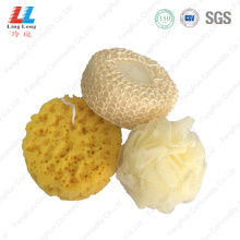 Bath shower washing bath sponge set