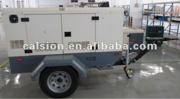 200KVA Mobile Trailer Type Doosan Emergency Power Generator Set