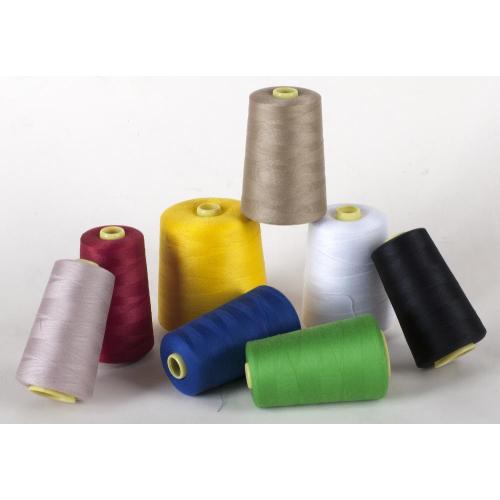 100% spun polyester sewing thread